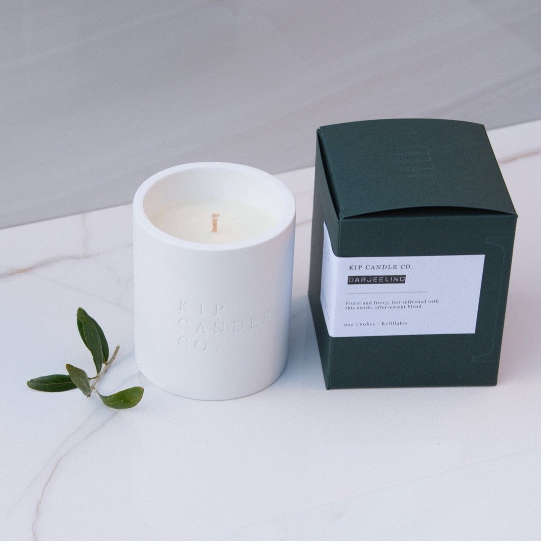 Darjeeling Stone Collection Candle - Kip Candle Co