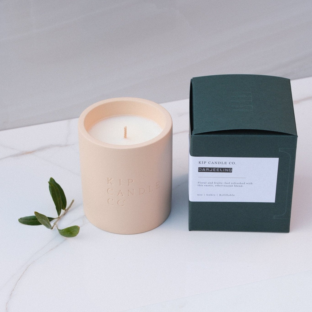 Darjeeling Stone Collection Candle - Kip Candle Co