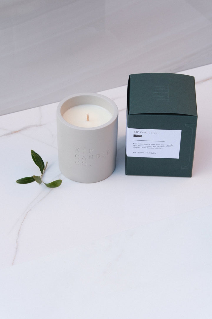 Drift Essential Oil Stone Collection Candle - Kip Candle Co