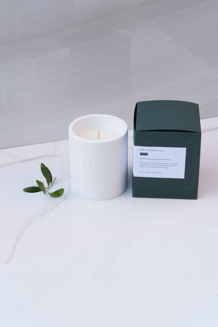 Drift Essential Oil Stone Collection Candle - Kip Candle Co