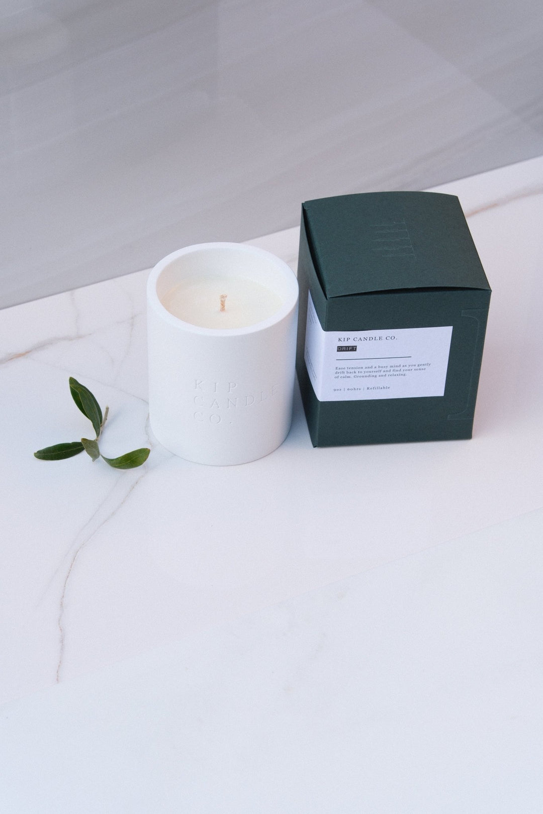 Drift Essential Oil Stone Collection Candle - Kip Candle Co