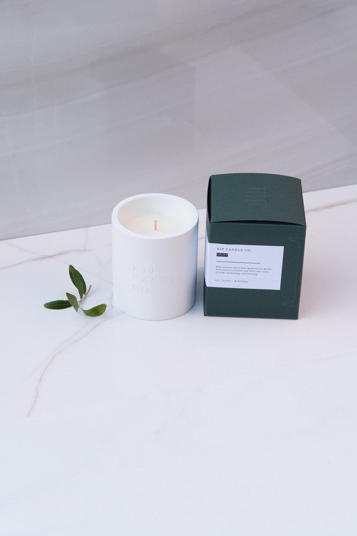 Drift Essential Oil Stone Collection Candle - Kip Candle Co