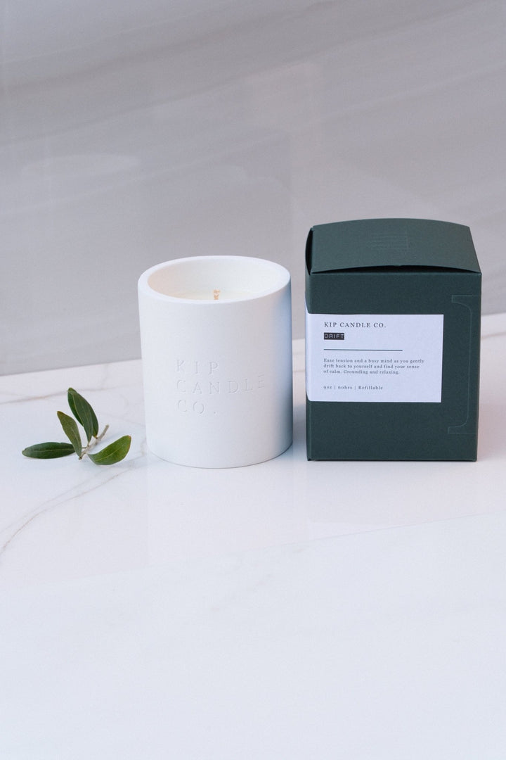 Drift Essential Oil Stone Collection Candle - Kip Candle Co