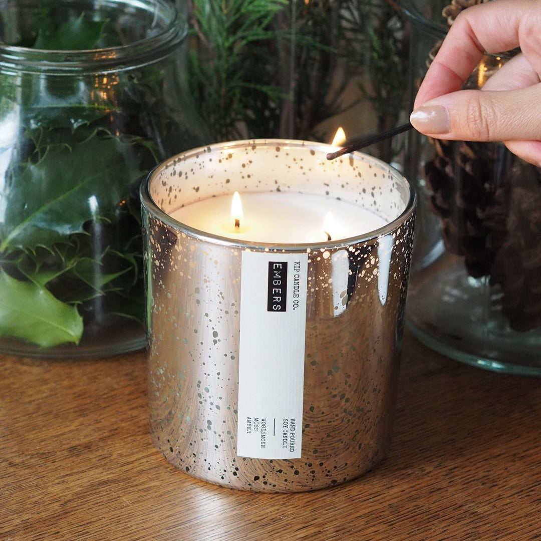 Embers Coffee Table Candle - Kip Candle Co