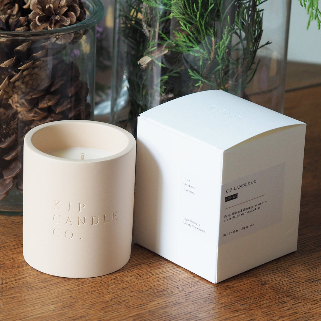 Nomad Stone Collection Candle - Kip Candle Co