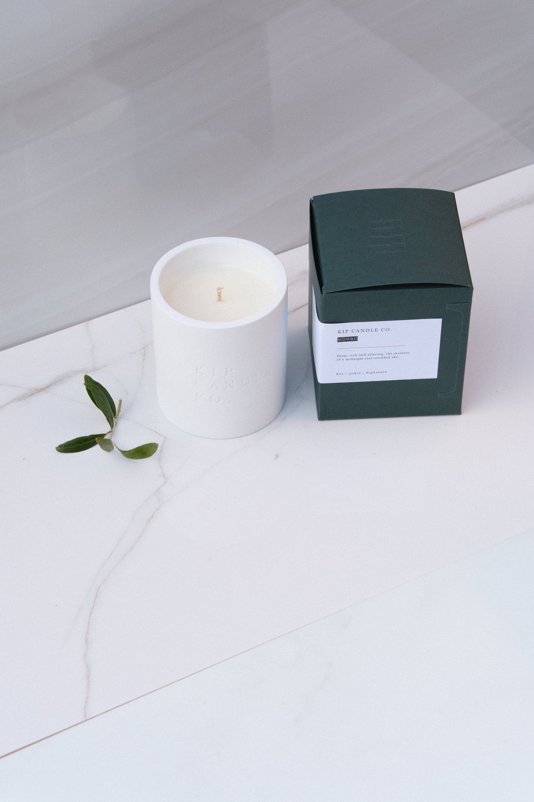 Nomad Stone Collection Candle - Kip Candle Co