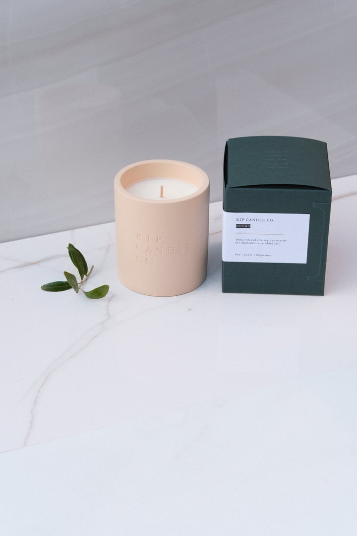 Nomad Stone Collection Candle - Kip Candle Co