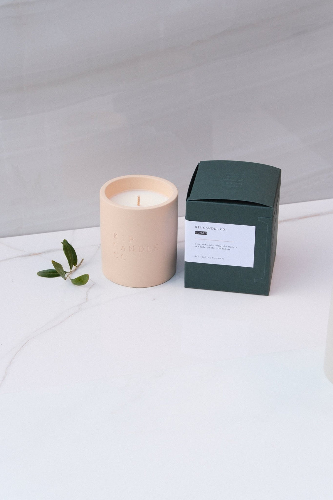 Nomad Stone Collection Candle - Kip Candle Co