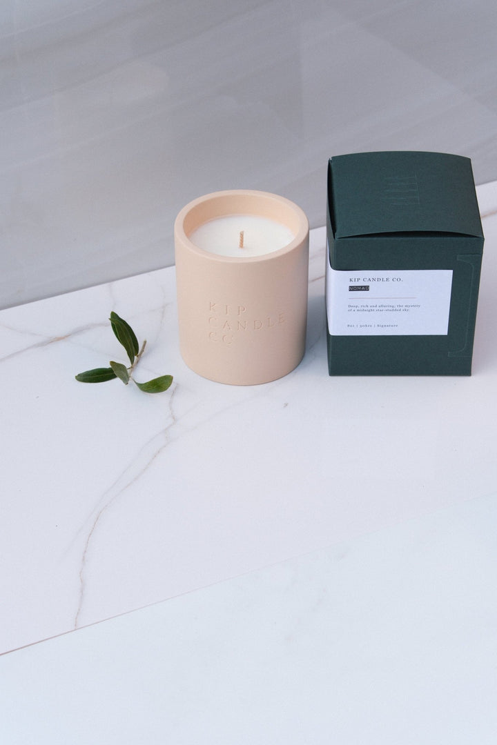 Nomad Stone Collection Candle - Kip Candle Co