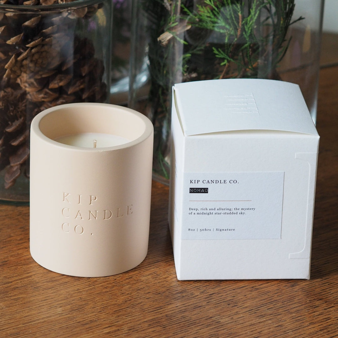 Nomad Stone Collection Candle - Kip Candle Co