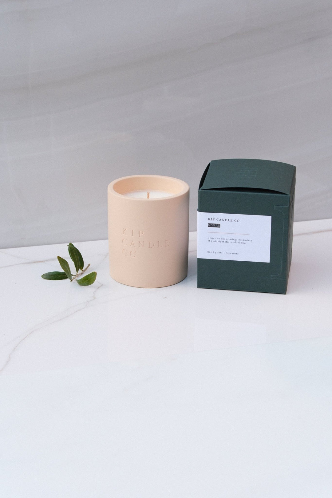 Nomad Stone Collection Candle - Kip Candle Co