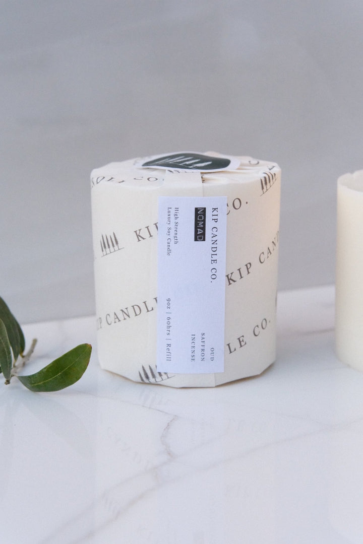 Nomad Stone Collection Candle - Kip Candle Co