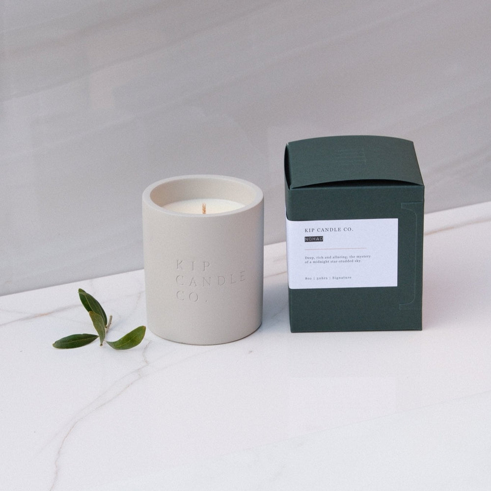 Nomad Stone Collection Candle - Kip Candle Co