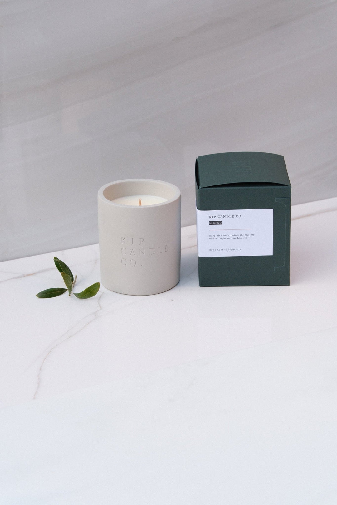 Nomad Stone Collection Candle - Kip Candle Co