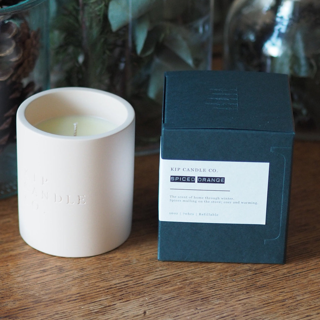 Spiced Orange Stone Collection Candle - Kip Candle Co