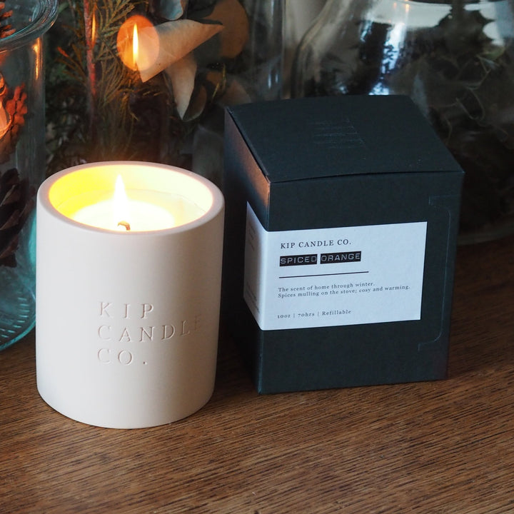 Spiced Orange Stone Collection Candle - Kip Candle Co