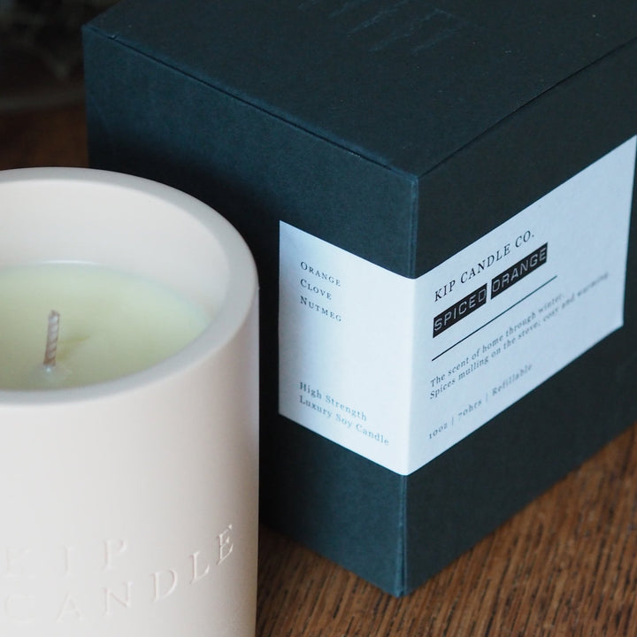 Spiced Orange Stone Collection Candle - Kip Candle Co