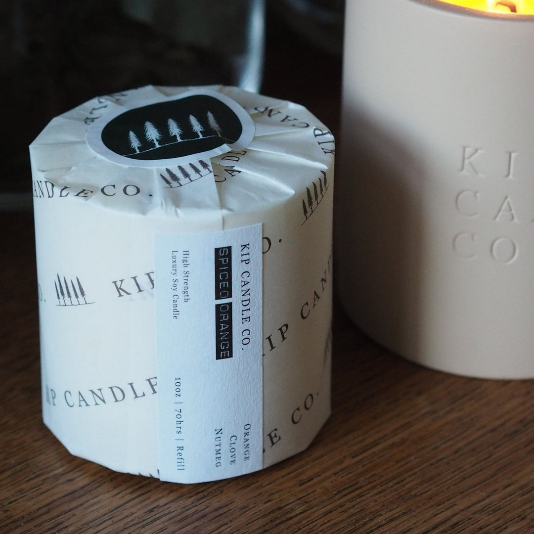 Spiced Orange Stone Collection Candle - Kip Candle Co