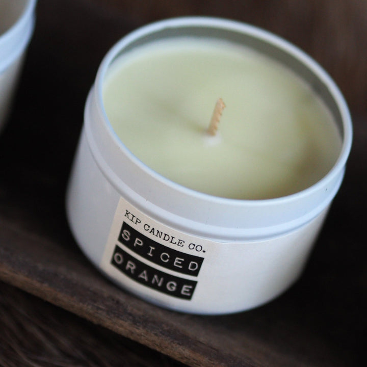 Spiced Orange Travel Candle - Kip Candle Co