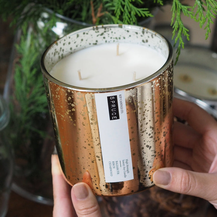 Spruce Coffee Table Candle - Kip Candle Co