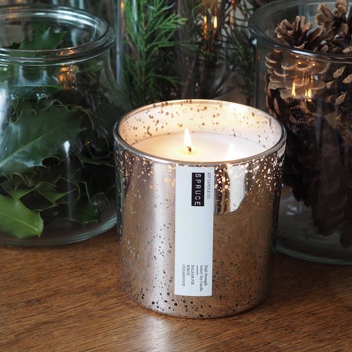 Spruce Coffee Table Candle - Kip Candle Co