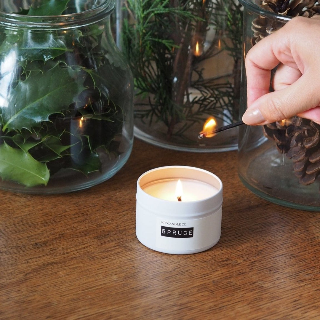 Spruce Travel Candle - Kip Candle Co