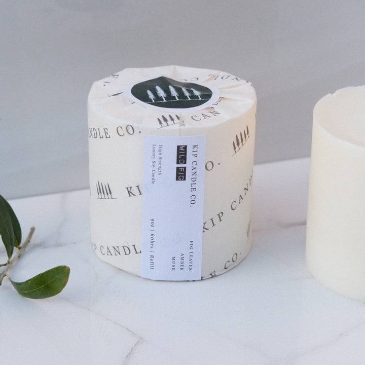 Wild Fig Refillable Stone Collection Candle - Kip Candle Co